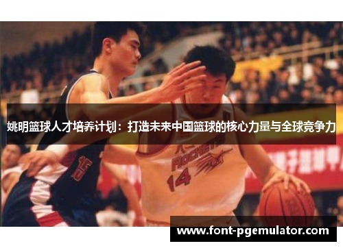 姚明篮球人才培养计划：打造未来中国篮球的核心力量与全球竞争力