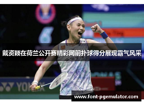 戴资颖在荷兰公开赛精彩网前扑球得分展现霸气风采